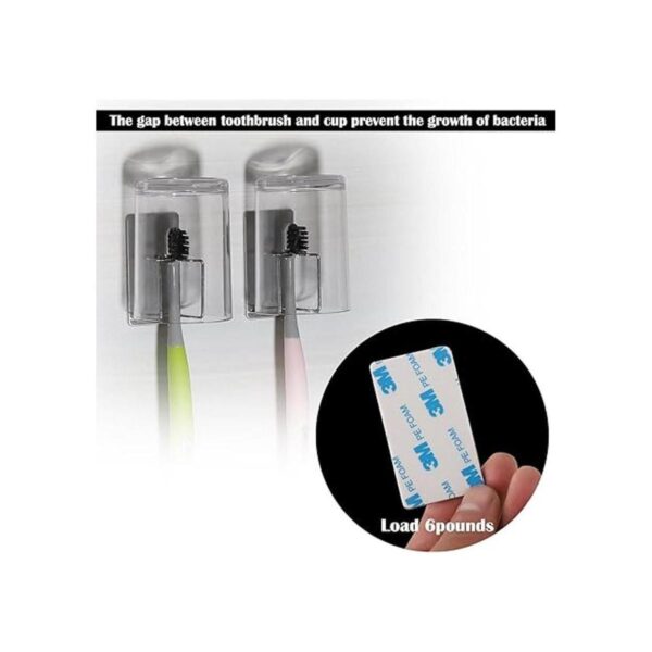 Soporte de pared para baño para pasta de dientes cepillo