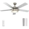 warmiplanet Ventilador de techo con control remoto de_1