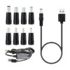 Waremew Adaptador de 8 conectores USB a CC y cable de_1