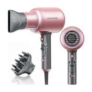 Wavytalk Secador de pelo iónico profesional con difusor y_1