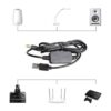 Waremew Adaptador de 8 conectores USB a CC y cable de_6