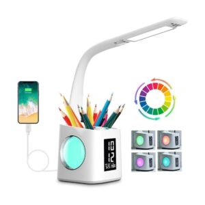 wanjiaone Lámpara de escritorio LED de estudio con puerto_1