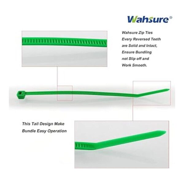 Extreme High Heat Resistant Cable Zip Ties 8 Inch Heavy_2