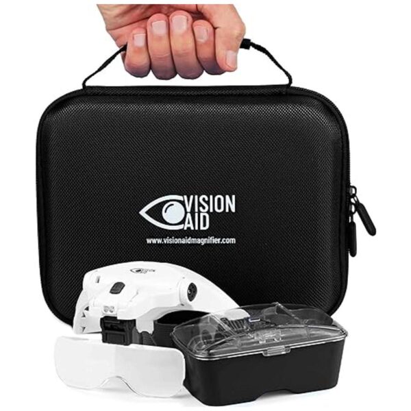 Vision Aid Lupas con luz para el trabajo cercano gafas_1