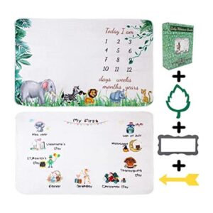 Vmaisi Manta de regalo para bebé Manta de crecimiento_1