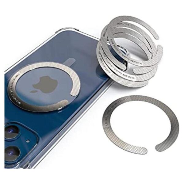 6 piezas de anillo de metal adhesivo 3M para funda de_1