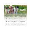 VOOPET Puppy Harness Easy to Put On Take Off Step in Dog