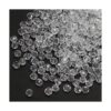 ZHFMLY Espaciador de cristal facetado con cuentas sueltas