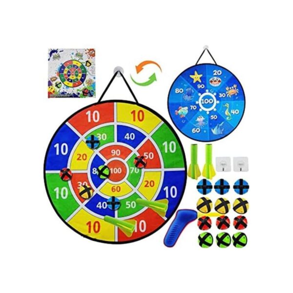 Tablero de dardos de 26.0 in para niños 12 bolas_1