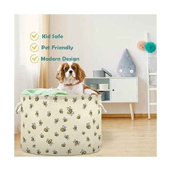 Visesunny Cesta de almacenamiento plegable para ropa_2