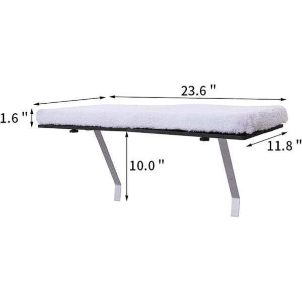 VIPACE Percha para ventana de gato asiento de hamaca para
