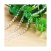 ZHFMLY Espaciador de cristal facetado con cuentas sueltas