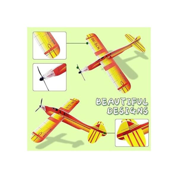 Juguete de avión de 8 pulgadas 12 diseños diferentes de_3