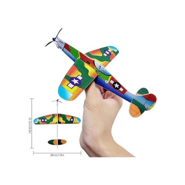 Juguete de avión de 8 pulgadas 12 diseños diferentes de_2