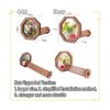 Kit de caleidoscopio natural para bricolaje nuevo juego_2