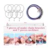 Victlov Kit de 126 piezas para hacer pulseras_5