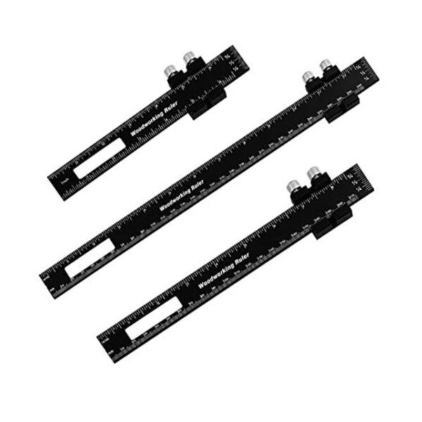 Woodworking Ruler Precision Pocket Rule 12 8 6 Inch_1