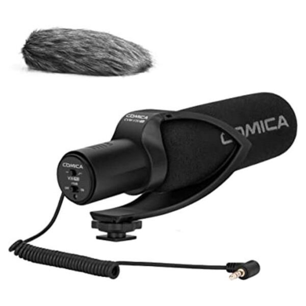 Micrófono de cámara Comica CVMV30PRO Profesional Super_1