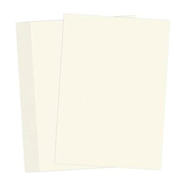 Papel grueso de cartulina marfil 50 hojas tamaño A4