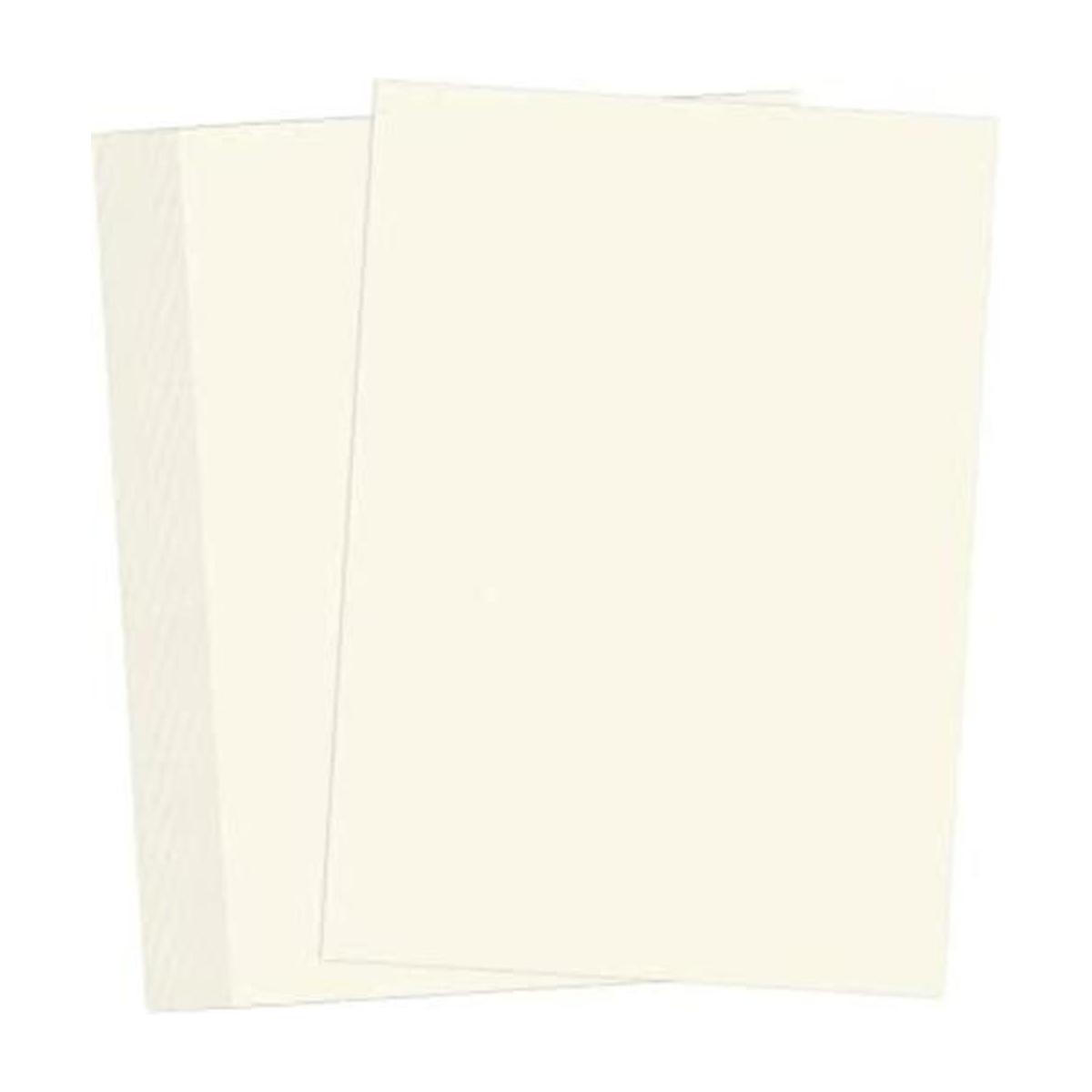 Papel grueso de cartulina marfil 50 hojas tamaño A4