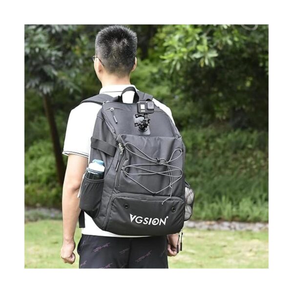 VGSION Mochila de viaje de béisbol compatible con Insta360_2