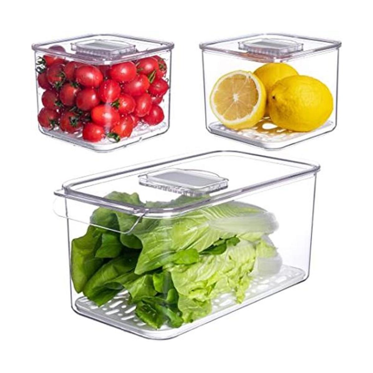 vacane Recipientes de almacenamiento de frutas vegetales