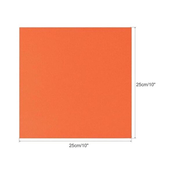 uxcell Hojas de espuma EVA de color naranja de 10.0 x 10.0_2