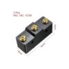 uxcell LXW511D1 1NO 1NC Palanca de botón corto 3_2
