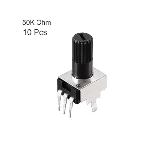 uxcell Potenciómetro 50K Ohm Resistencias Variables de una_2