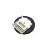uxcell 0.630x0.079 in Ohm Dial Taper Volumen Rueda Dúplex_3