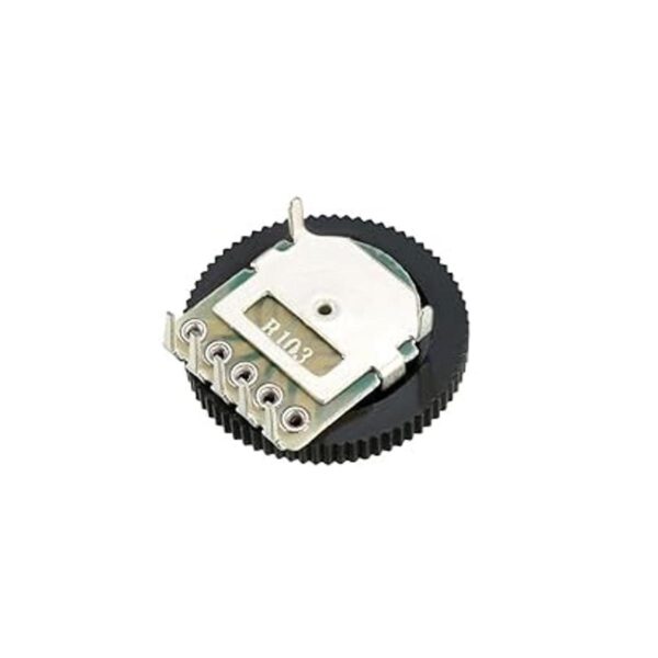 uxcell 0.630x0.079 in Ohm Dial Taper Volumen Rueda Dúplex_3
