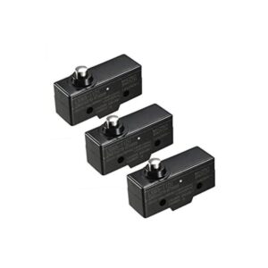 uxcell LXW511D1 1NO 1NC Palanca de botón corto 3_1