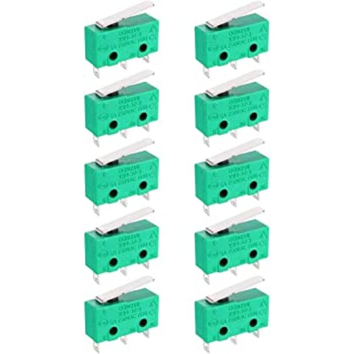 uxcell KW43Z3 Interruptor de límite micro SPDT NO NC 3
