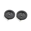 uxcell 0.630x0.079 in Ohm Dial Taper Volumen Rueda Dúplex_1
