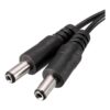 Uxcell 20 cm 5.5 x 2.1 mm DC 1 hembra a 2 macho Cable de_3