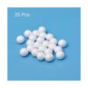 uxcell 25 bolas de espuma de poliestireno blanco de 1.5