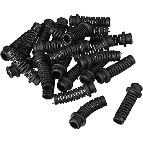 uxcell 25pcs 0.236 in interior Dia PVC cable de alivio de_1