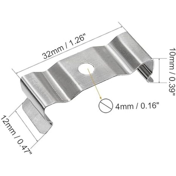uxcell T5 Portalámparas de tubo fluorescente con_4