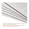 uxcell Tarjeta de metal en blanco de 3.150 x 1.575 x 0.016