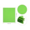 uxcell Hojas de espuma EVA con purpurina verde de 11 x 8_2