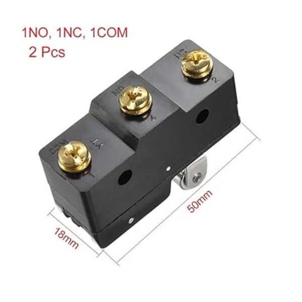 uxcell Z15GW22B 1NO 1NC 2 interruptores de micro acción_2