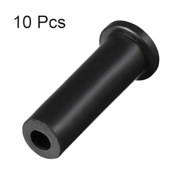 uxcell 10pcs 0.3940.236 in PVC Cable de alivio de tensión_2
