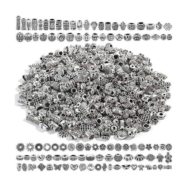 500 cuentas espaciadoras de pulsera para hacer joyas