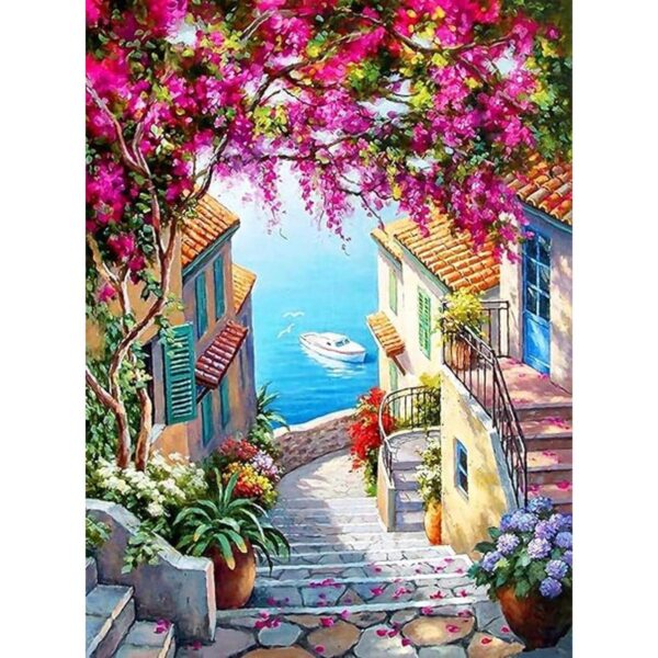 Amissz Kits de pintura de diamantes de paisaje para_1