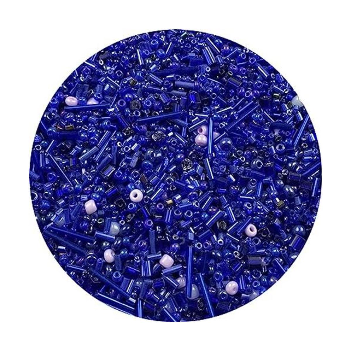 3000 cuentas de vidrio de mezcla de 3.17 oz cuentas de