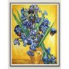 NIHOJIUAM Kits de pintura de diamantes Van Gogh Irises_1