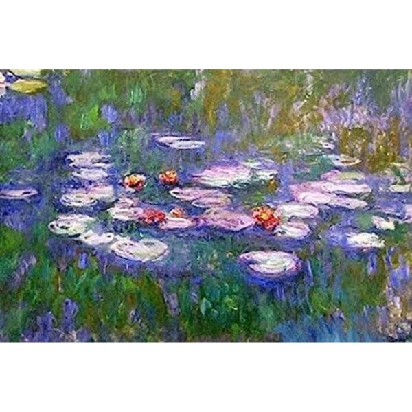 NIHOJIUAM Kits de pinturas de diamantes Monet Water_1