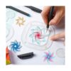 Regla geométrica de engranaje de arte en espiral 18