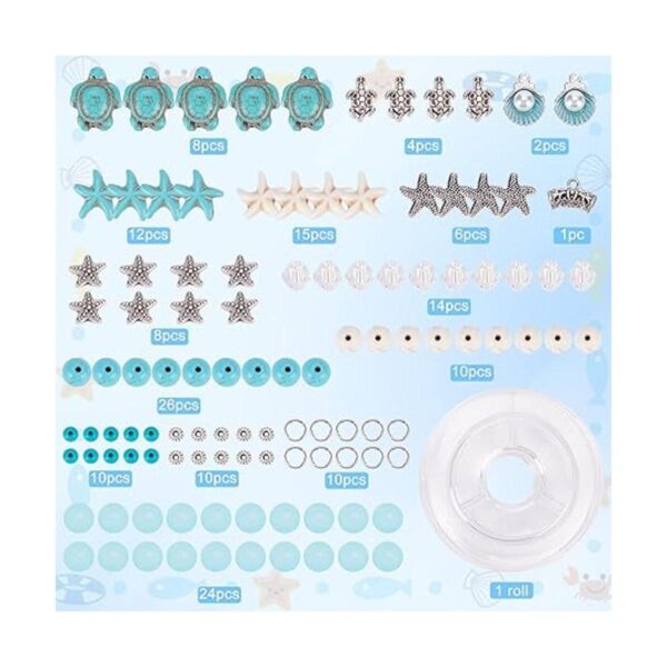 SUNNYCLUE 1 caja de bricolaje de 6 piezas de estilo