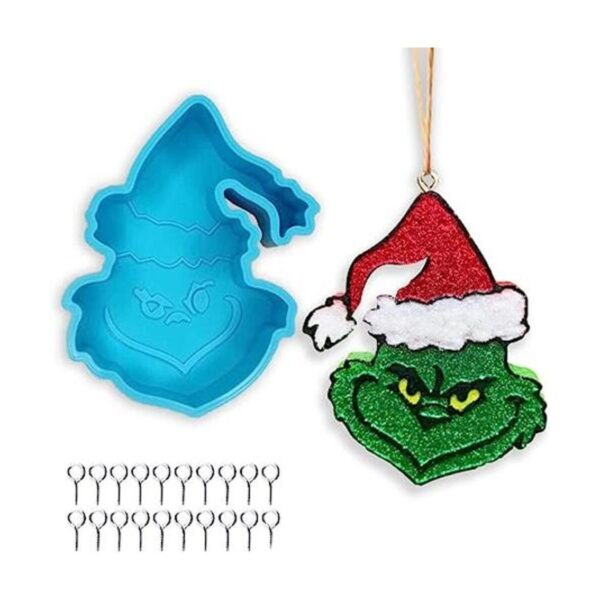 Molde de silicona para frescor de Navidad molde de
